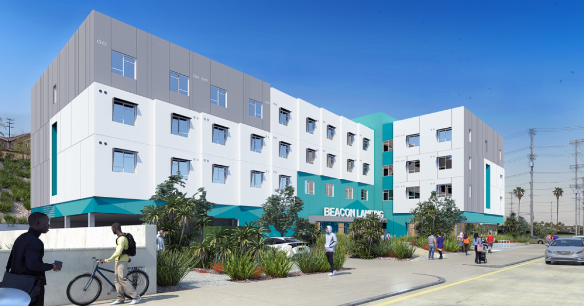 Beacon Landing affordable housing complex on the rise in San Pedro